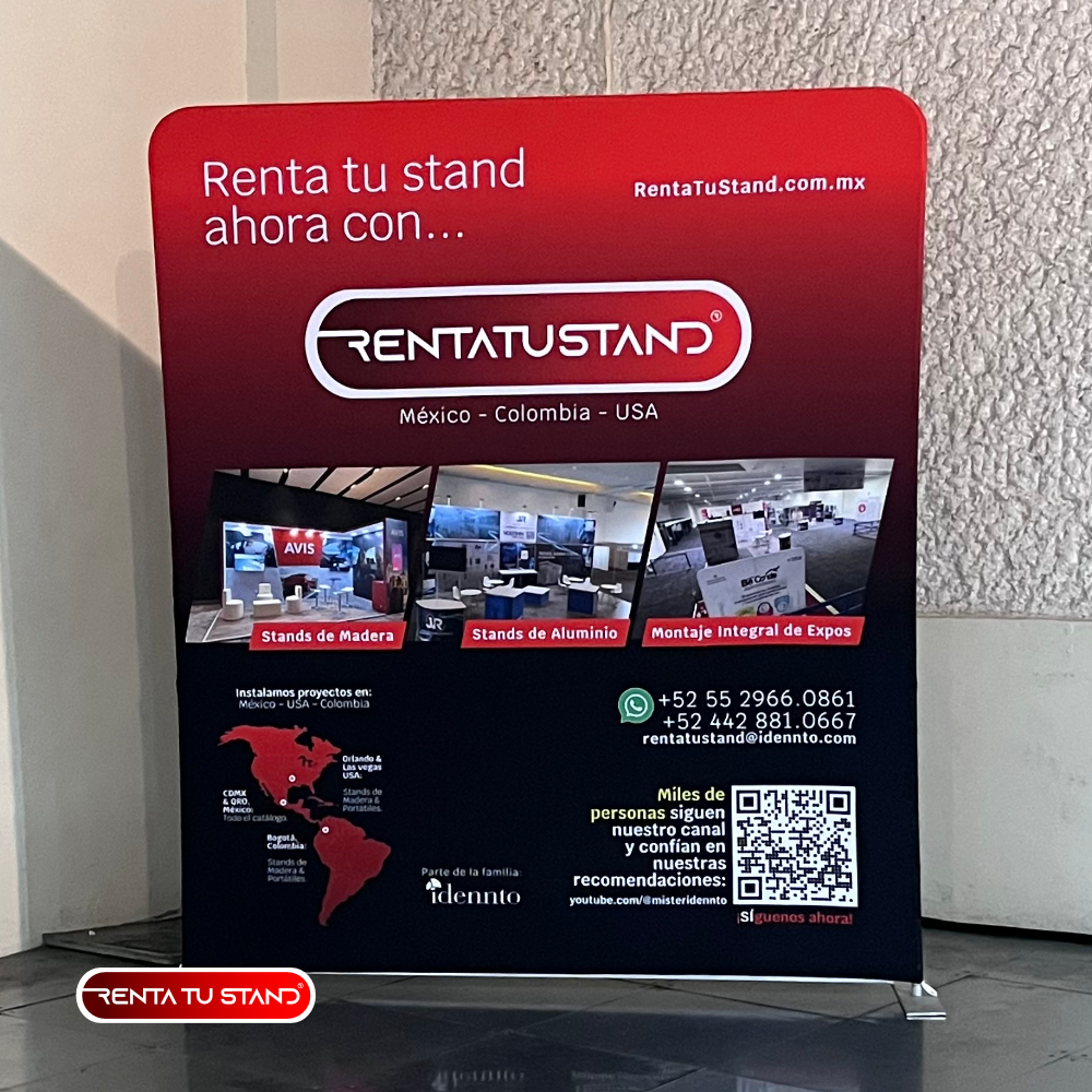 Muro publicitario premium 200cm