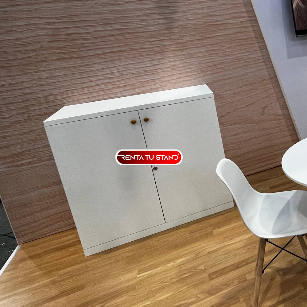 COUNTER RECTO EN MDF STANDAR CON AREA DE GUARDA