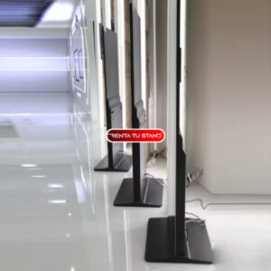 pantalla publicitaria vertical touch 43" en alquiler